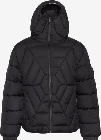 SOUTHPOLE Winter Jacket 'Storm Net 1.0' in Black: front