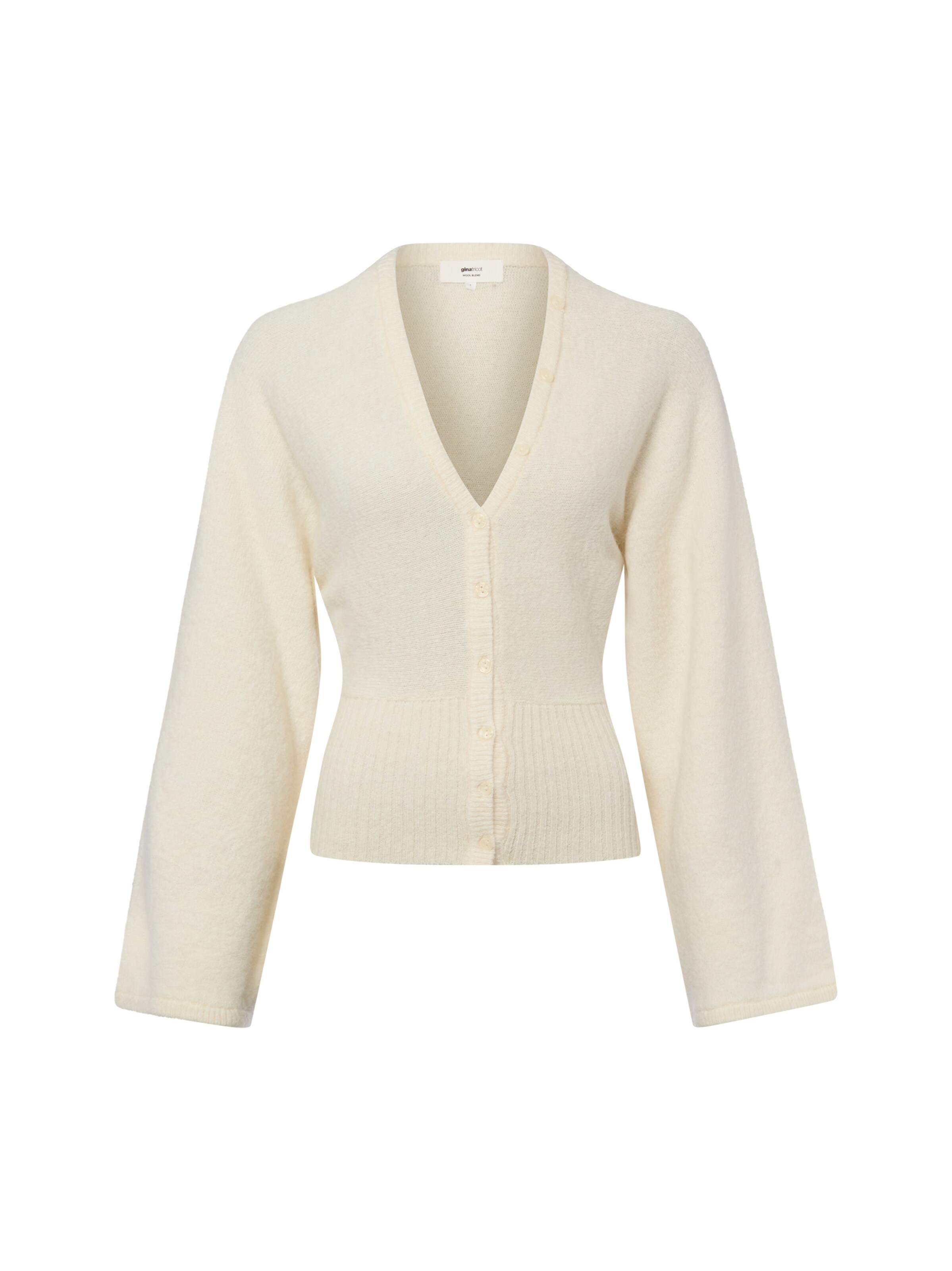 Cardigan Gina Tricot en beige : devant