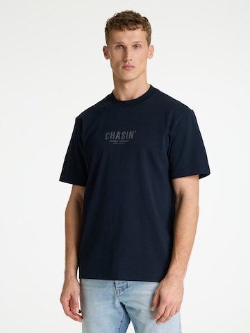 T-Shirt 'Mayor' CHASIN' en bleu