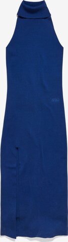 G-Star RAW - Vestido de punto en azul: frente