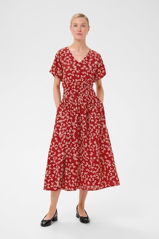 CULTURE Kjole 'CUpuglia Gally' i rød