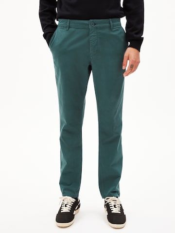 ARMEDANGELS Regular Pants 'AATHAN' in Green: front
