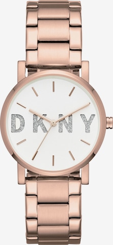 DKNY Analoog horloge in Roze: voorkant