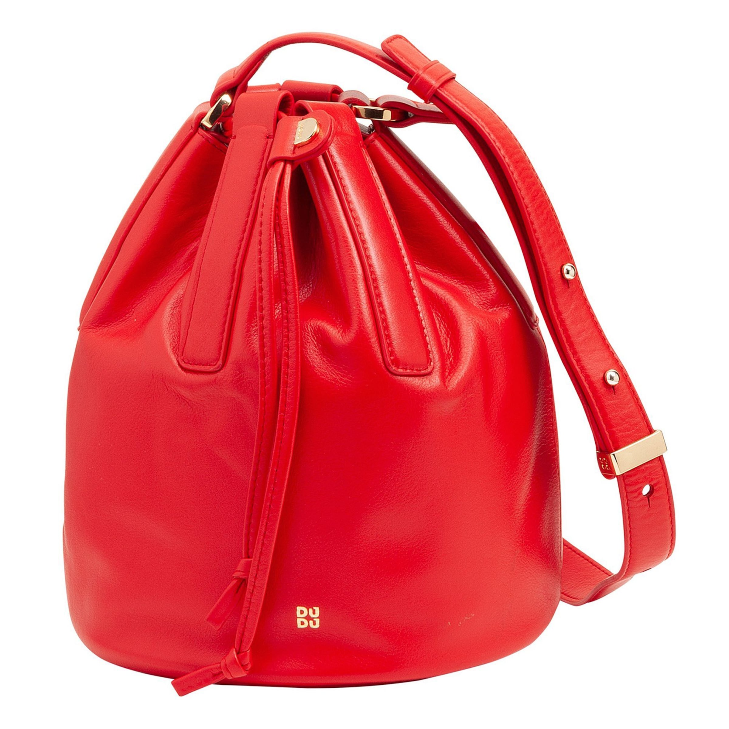 DuDu Pouch 'Filicudi' in Red: front