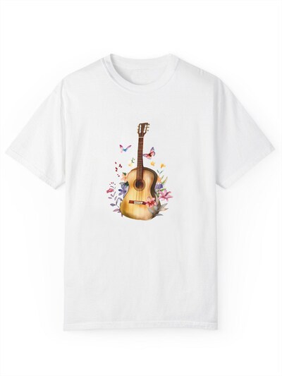 GORHEY T-shirt en blanc, Vue avec produit