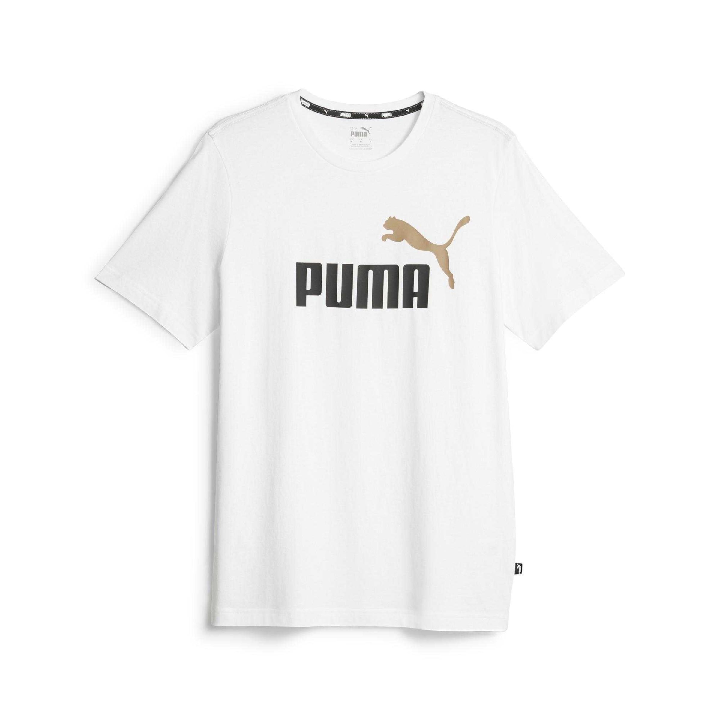 Tricou funcțional 'Essentials' de la PUMA pe alb: față