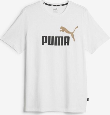 Tricou funcțional 'Essentials' de la PUMA pe alb: față