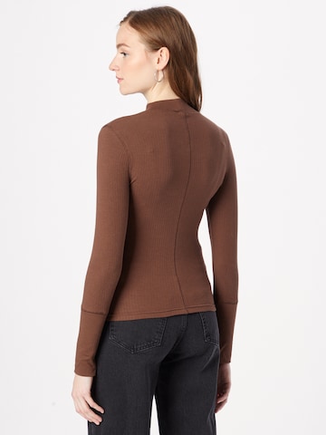 Free People Shirt 'THE RICKIE' in Brown