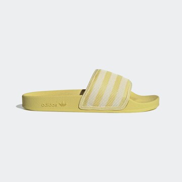 ADIDAS ORIGINALS Sandals 'Adilette' in Yellow