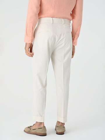 Antioch Regular Trousers with creases in Beige
