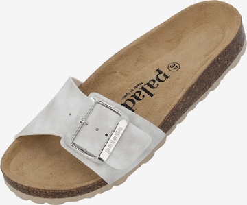 Palado Pantolette 'Palado Malta EGS Haze' in Grau: Vorderseite