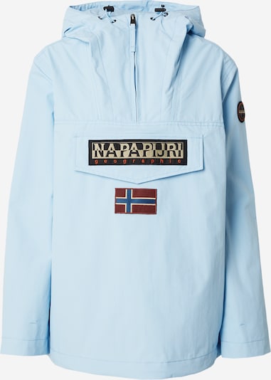 NAPAPIJRI Between-season jacket 'RAINFOREST' in Beige / Pastel blue / Burgundy / Black, Item view