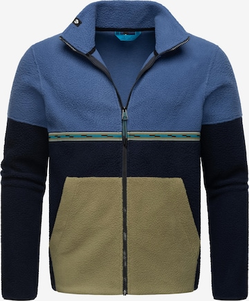 Ragwear Fleece Jacket 'Lonndy' in Blue