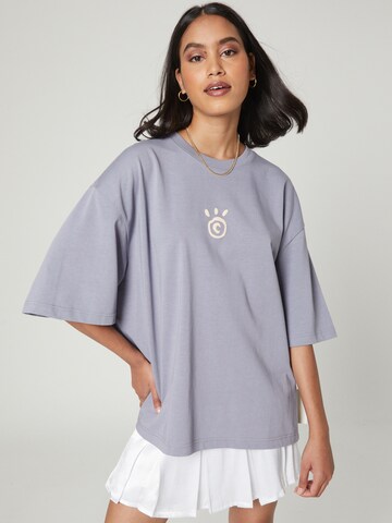 Smiles Shirt 'Lino' in Grau
