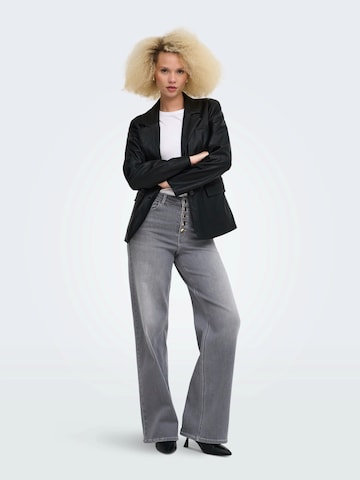 ONLY Wide leg Jeans 'ONLMADISON' in Grey