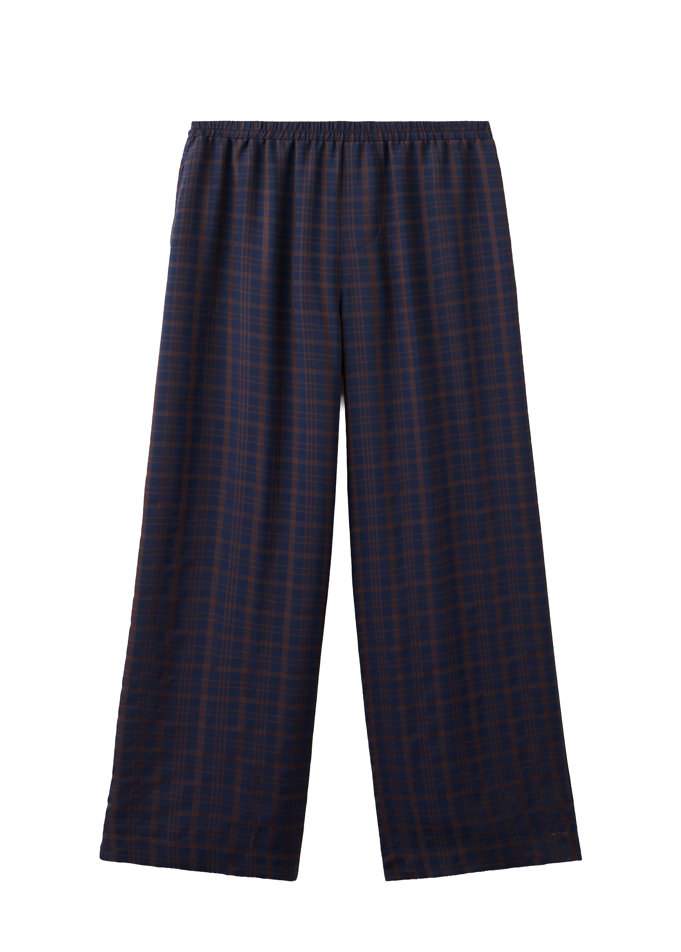 MANGO Trousers 'DARA' in 34 in Navy / Chocolate, Item view