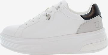 U.S. POLO ASSN. Platform trainers 'ASUKA010W/5YS1' in White: front