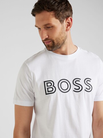 BOSS Tričko – bílá