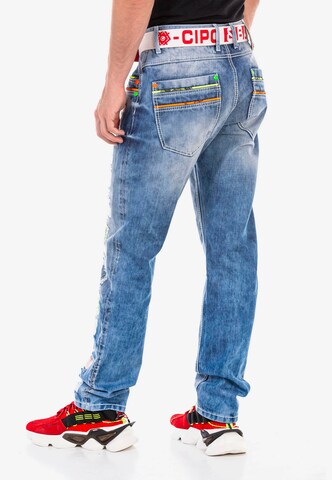 CIPO & BAXX Regular Jeanshose in Blau