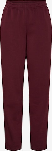 Pantalon 'CHILLI' PIECES en rouge : devant