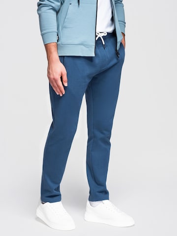 Ombre Slimfit Sporthose‌‌‌ in Blau