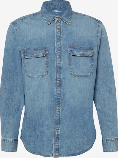 Marškiniai iš s.Oliver, spalva – tamsiai (džinso) mėlyna, Prekių apžvalga