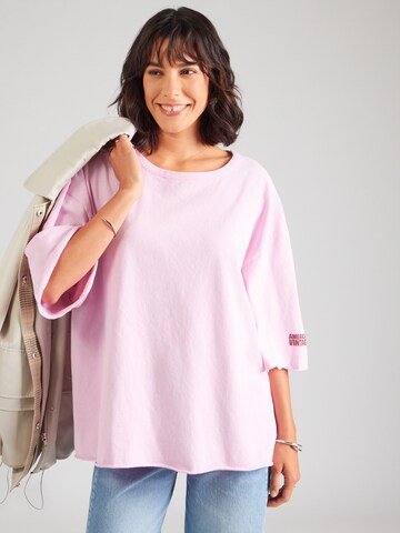 AMERICAN VINTAGE Shirt 'YKOBOW' in Pink: front