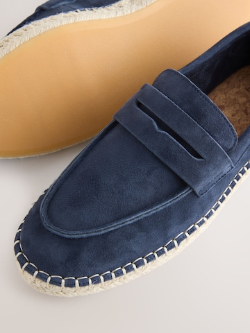 Next Espadrilles in Blau