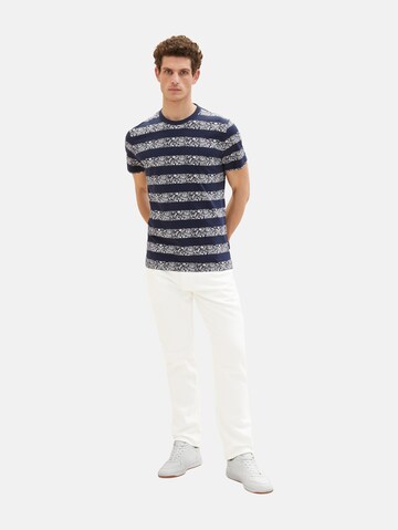 TOM TAILOR T-Shirt in Blau