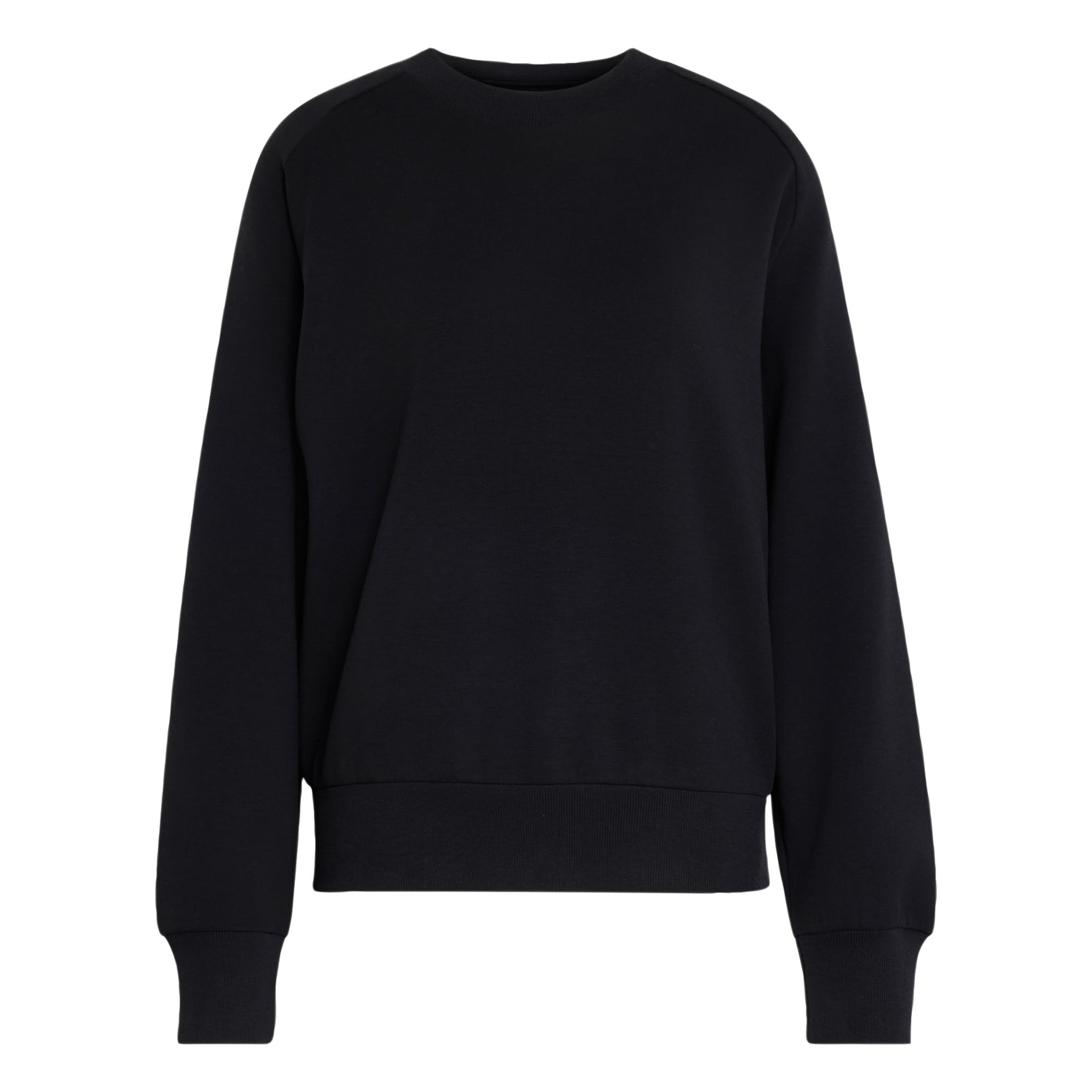 ADIDAS SPORTSWEAR - Camiseta deportiva 'Soft Lux' en negro: frente