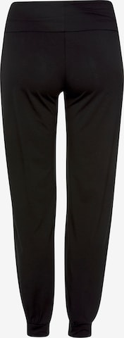 VENICE BEACH Regular Workout Pants in Black
