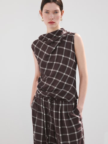 MANGO Top 'MARMOL' in Red: front