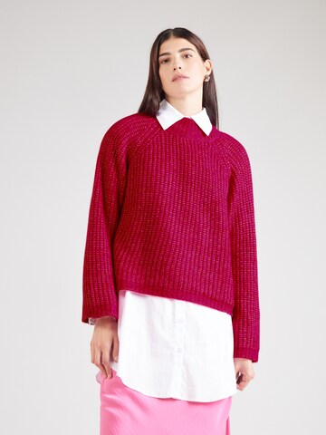 Pullover di PIECES in lilla: frontale