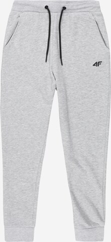 4F Workout Pants in Grey: front