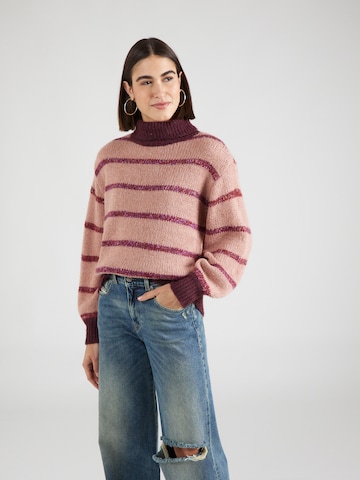 NÜMPH Sweater 'NUTARA' in Pink: front