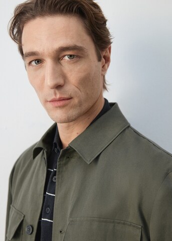 MANGO MAN Between-Season Jacket 'Armando' in Green