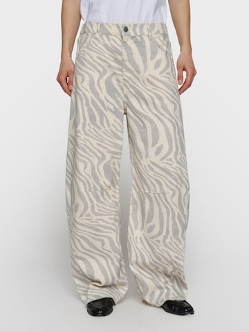 10Days Loose fit Trousers in White