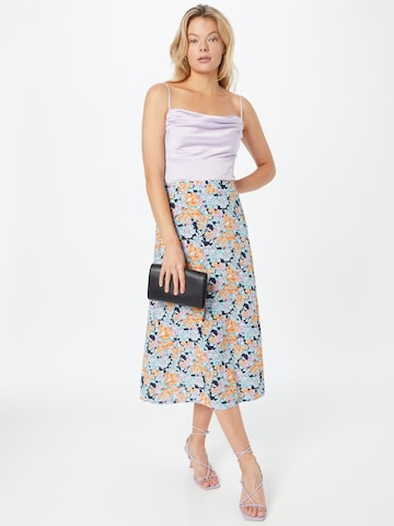 PIECES Skirt 'Semmy' in Blue