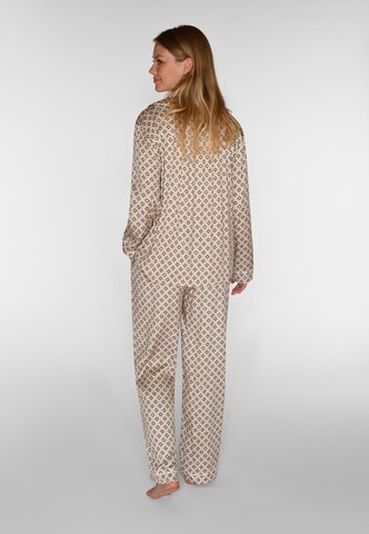 Pantaloncini da pigiama 'Janet' di CC DK in beige: dietro
