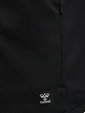Bluză cu fermoar sport de la Hummel pe negru