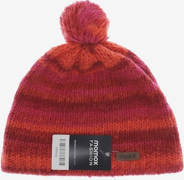Eisglut Hat & Cap in One size in Red: front