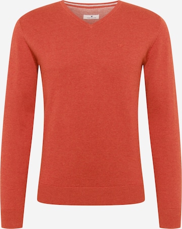 TOM TAILOR Sweater in Orange: front