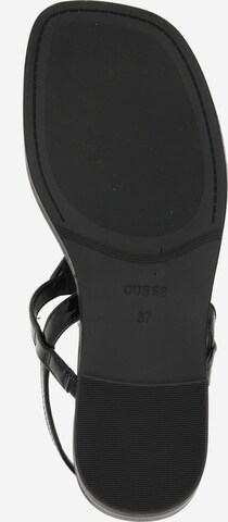 GUESS - Chinelos de dedo 'Rainey' em preto