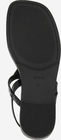 GUESS T-Bar Sandals 'Rainey' in Black