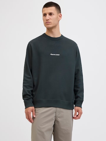 JACK & JONES Μπλούζα φούτερ 'JORNORREBRO' σε πράσινο: μπροστά