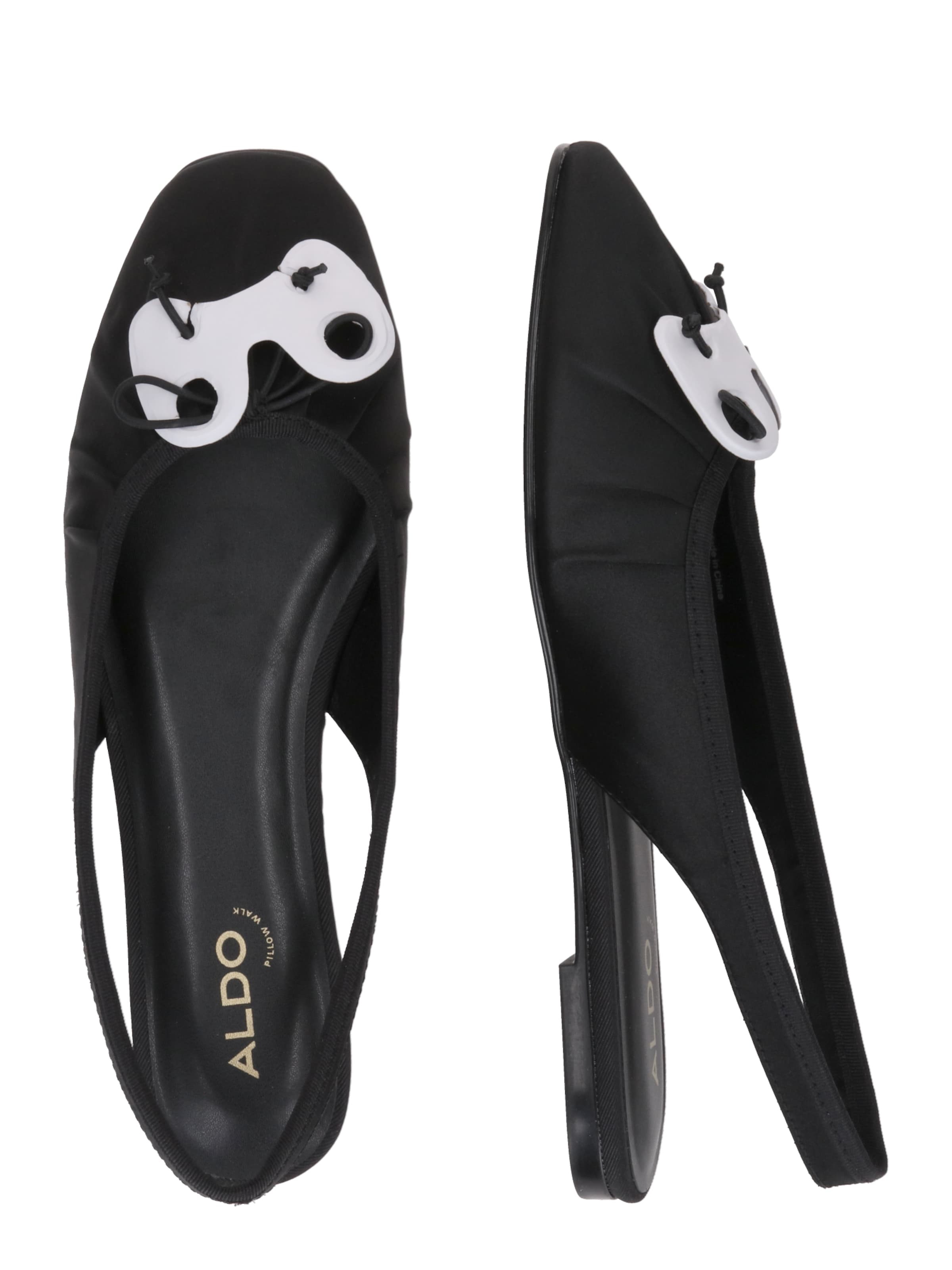 Balerini cu curea glezna 'ARLET' de la ALDO pe negru