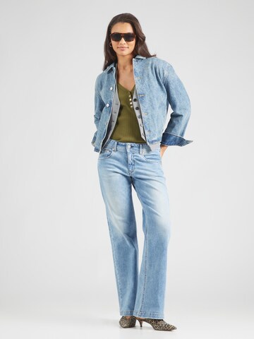 Herrlicher Конический (Tapered) Джинсы 'Edna' в Синий