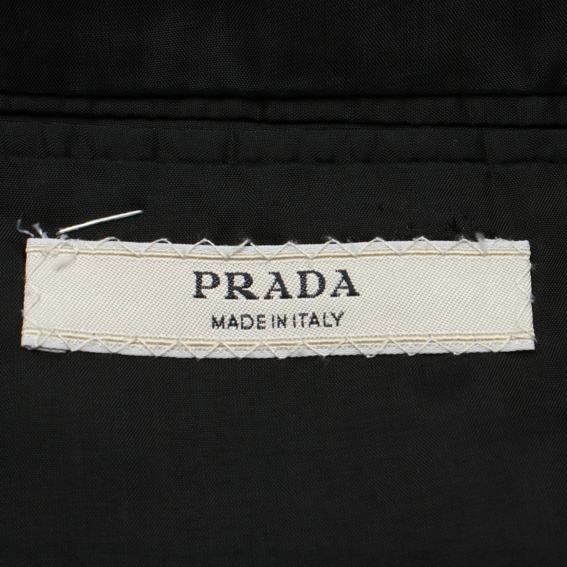 PRADA Suit Jacket in M-L in Grey