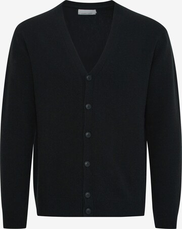 Casual Friday Knit Cardigan 'Karl' in Blue: front