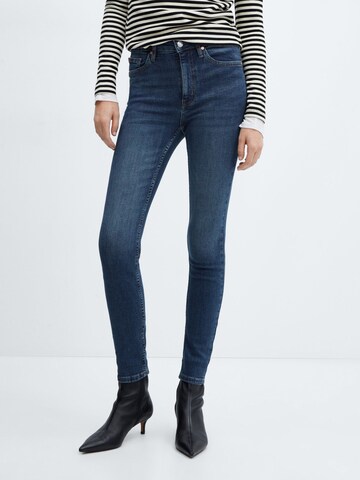 MANGO Skinny Jeans 'abby' in Blau: predná strana